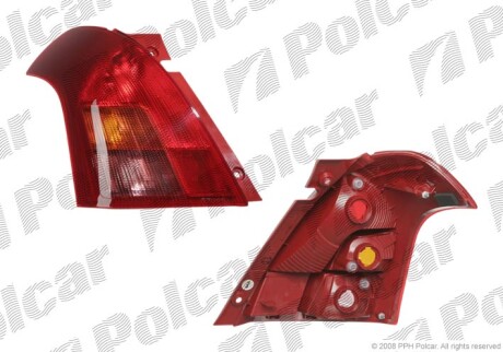 Lampa tylna - (3567062J00, 3567063J00) Polcar 742387E (фото 1)