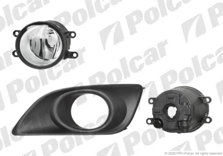 Фара противотуманная передняя - (812200D042) Polcar 8126301E