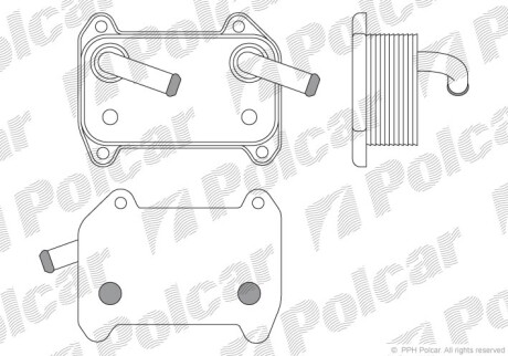 Chodnica oleju /q/ - (9496495) Polcar 9040L81X