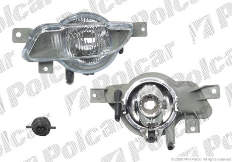 Lampa p/mgielna-prze - (8620228) Polcar 9071291E