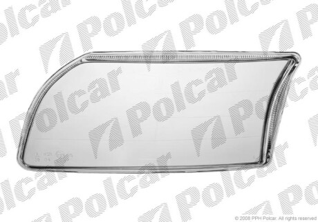 Стекло фары - Polcar 9080121E