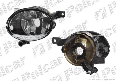 Lampa p/mgielna-prze - (5K0941699, 5K0941699F) Polcar 951829E