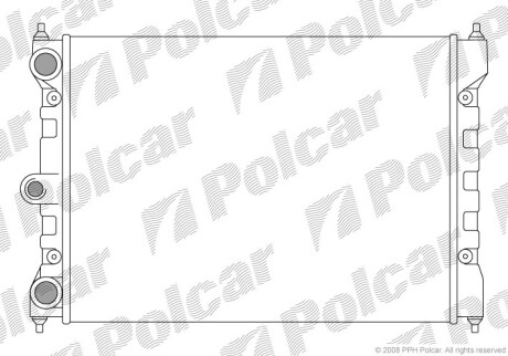 Радиаторы охлаждения - Polcar 952308-1