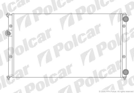 Радиаторы охлаждения - Polcar 952408A5