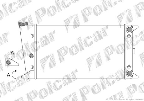 Радиаторы охлаждения - Polcar 953108-6