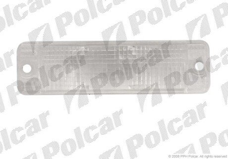 Стекло указателя поворота переднего - Polcar 9531195E