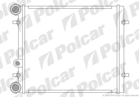 Радиаторы охлаждения - Polcar 954108-1