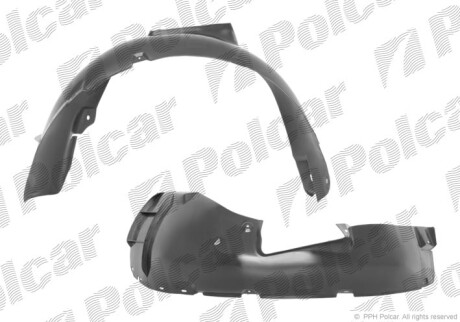 Подкрыльник - (1J0809961) Polcar 9541FL1X