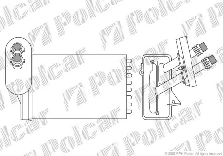 Радиаторы обогрева - Polcar 9541N8-1