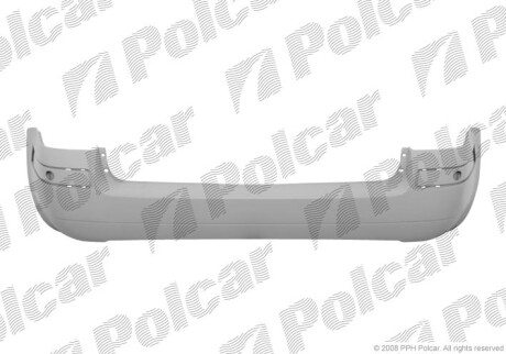 Бампер задний - (3C0807217D, 3C0807217DGRU) Polcar 9549962J