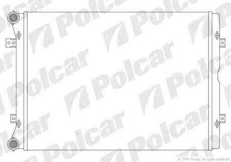 Радиаторы охлаждения - Polcar 955108-1