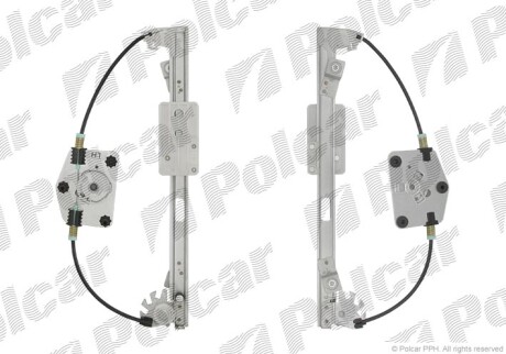 Стеклоподъемник электрический без электромотора - Polcar 9555PSG3