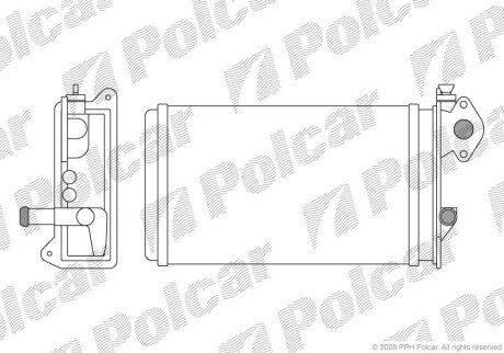 Радиаторы обогрева - Polcar 9565N8-1