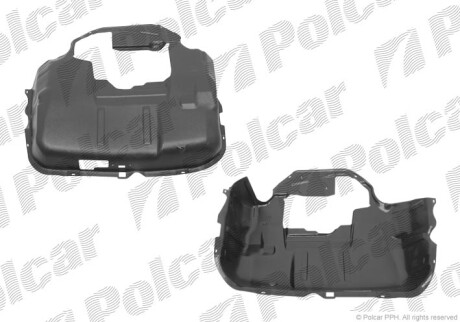 Защита под двигатель - (7D0805685L) Polcar 9566346Q