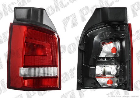 Lampa tylna /pj/ - (7E5945095C) Polcar 956987E