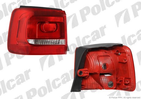 Lampa tylna - Polcar 9579873E