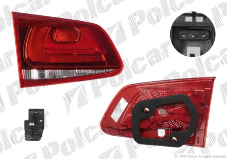 Lampa tylna - Polcar 9582871V