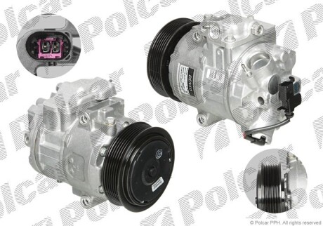 Sprкїarka klimatyz. - (8Z0260805A, 6Q0820808F, 6Q0820808E) Polcar DCP32020