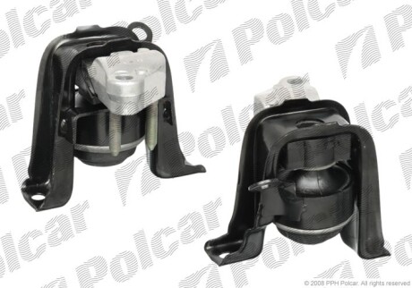 Poduszka pod silnik /pj/ - (1230522270, 1230522430) Polcar S2281028