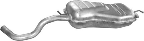 Central silencer Audi A3 1.8 -20V 09/96 -05/03, VW Golf IV 1.6 FSi 08/01 -06/04, 1.8i -20V 10/97 - (1J6253609AR, 1J6253609H, 1M6253609) POLMOSTROW 01105 (фото 1)