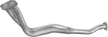 Front pipe Audi 100 80-87/200 80-84 2.0/2.2 Avant POLMO / 01.203 - POLMOSTROW 01203