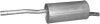 Central silencer Dacia Logan Combi POLMO / 02.10 - (6001549415, 6001549416) POLMOSTROW 0210 (фото 1)