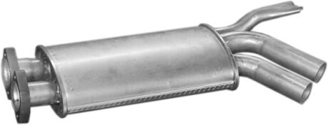 Central silencer BMW E34 525 06/88-09/90/525/09-87-09-90 SDN POLMO / 03.76 - POLMOSTROW 0376