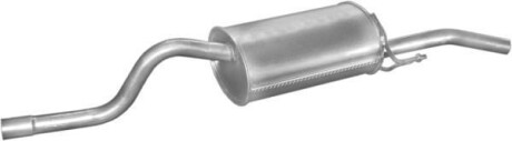 Central silencer Renault Thalia Sedan 1.6i 01- POLMO / 21.289 - (8200043365) POLMOSTROW 21289