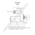 Стартер - ((12913677011, 12940077012, 17100877010, 22016HI, S114257)) PRESTOLITE ELECTRIC 20513065 (фото 5)