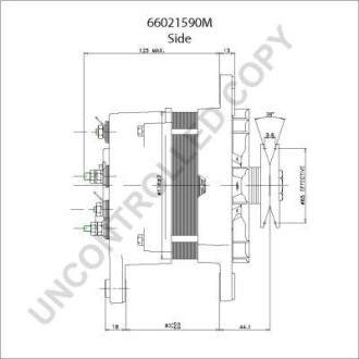 Фото 4 - Генератор PRESTOLITE ELECTRIC 66021590M
