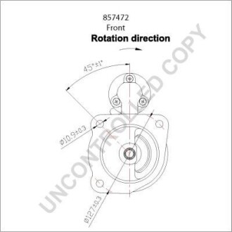 Фото 5 - Автомобильный стартер PRESTOLITE ELECTRIC 857472GB