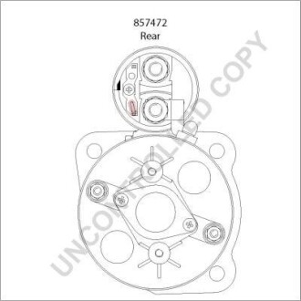 Фото 7 - Автомобильный стартер PRESTOLITE ELECTRIC 857472GB