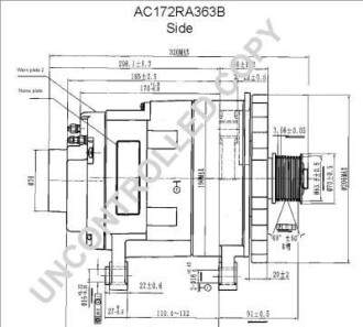 Фото 5 - Генератор PRESTOLITE ELECTRIC AC172RA363B