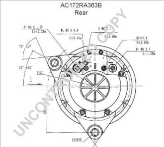 Фото 6 - Генератор PRESTOLITE ELECTRIC AC172RA363B