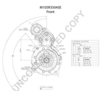 Фото 5 - Автомобильный стартер PRESTOLITE ELECTRIC M105R3504SE