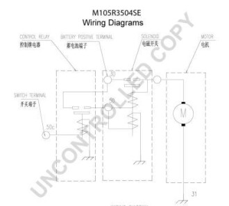 Фото 8 - Автомобильный стартер PRESTOLITE ELECTRIC M105R3504SE
