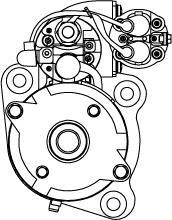 Фото 4 - Автомобильный стартер PRESTOLITE ELECTRIC M93R3004SE