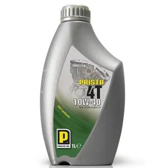 4T 10W-40 1л Моторна олива для мотоциклів 4-тактних напівсинтетична - PRISTA PRIS 4T 10W40 1L (фото 1)