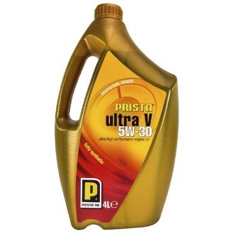 Ultra V 5W-30 4л Моторна олива синтетична - PRISTA PRIS ULTRA V 5W30 4L (фото 1)