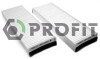 Фільтр, повітря у салоні - (4F0819438, 4F0819439, 4F0898438) PROFIT 1521-2357 (фото 1)