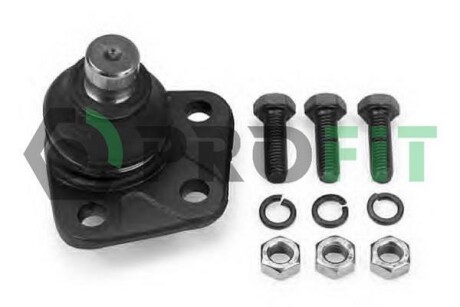 Опора кульова (передня/знизу) VW Caddy II 96-00 - ((115420240, 115420241, 6U0407365, 6U0422811)) PROFIT 2301-0247 (фото 1)