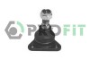 Нижній/верхній кульовий шарнір - (251407361) PROFIT 2301-0295 (фото 1)