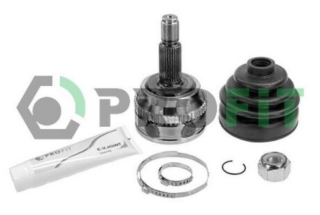 ШРКШ (зовнішній) Renault Master II/Opel Movano 98-/Nissan 02- (28z/36z/64.5mm/101.4mm/58mm) (+ABS51z) - PROFIT 2710-1453
