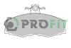Колодки дискового тормоза - (115430281, 115430280, 501881) PROFIT 5000-0275 (фото 1)