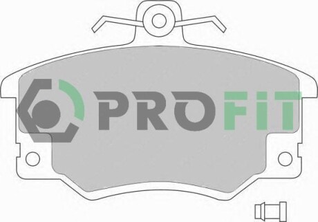 Колодки дискового тормоза - PROFIT 5000-0370