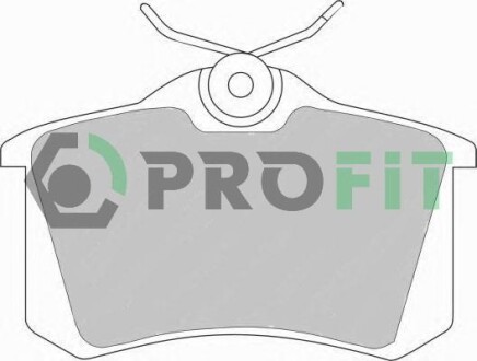 Колодки дискового тормоза - PROFIT 5000-0541