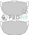 Колодки дискового тормоза - (5830229A00, 5830229A10, 583022DA10) PROFIT 5000-0638 (фото 1)