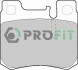 Колодки дискового тормоза - (0024200120, 0024200020) PROFIT 5000-0693 (фото 1)