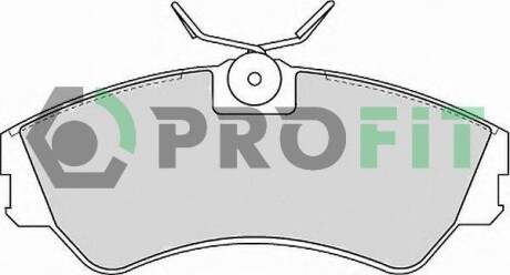 Комплект гальмівних накладок, дискове гальмо - PROFIT 5000-0785