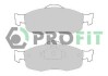 Колодки дискового тормоза - (1095201, 1073731, 6882584) PROFIT 5000-0884 (фото 1)